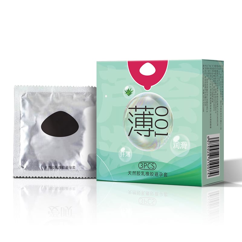Aibei Thin 001 Ultra-thin Condoms — 3 Pack