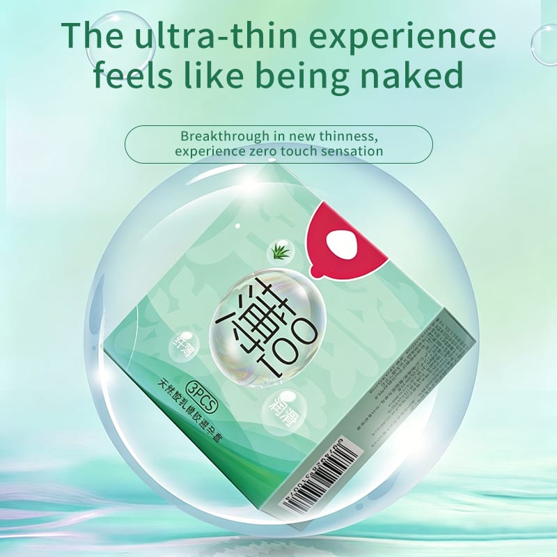 Aibei Thin 001 Ultra-thin Condoms — 3 Pack view 4