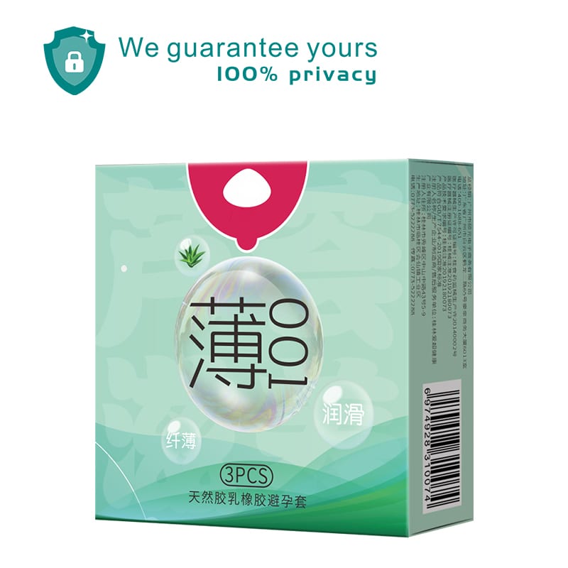 Aibei Thin 001 Ultra-thin Condoms — 3 Pack view 6