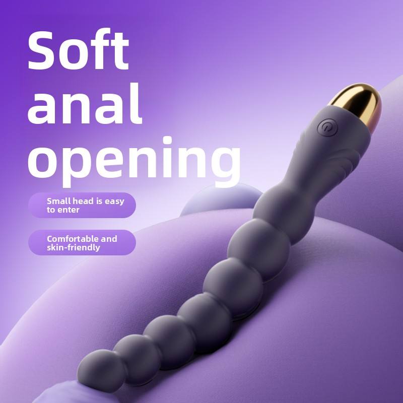 Velora 7-Bead Vibrating Anal Wand view 2