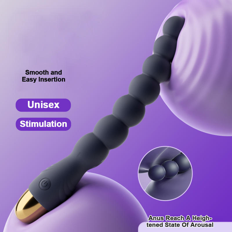Velora 7-Bead Vibrating Anal Wand view 4