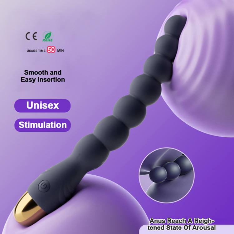 Velora 7-Bead Vibrating Anal Wand view 6