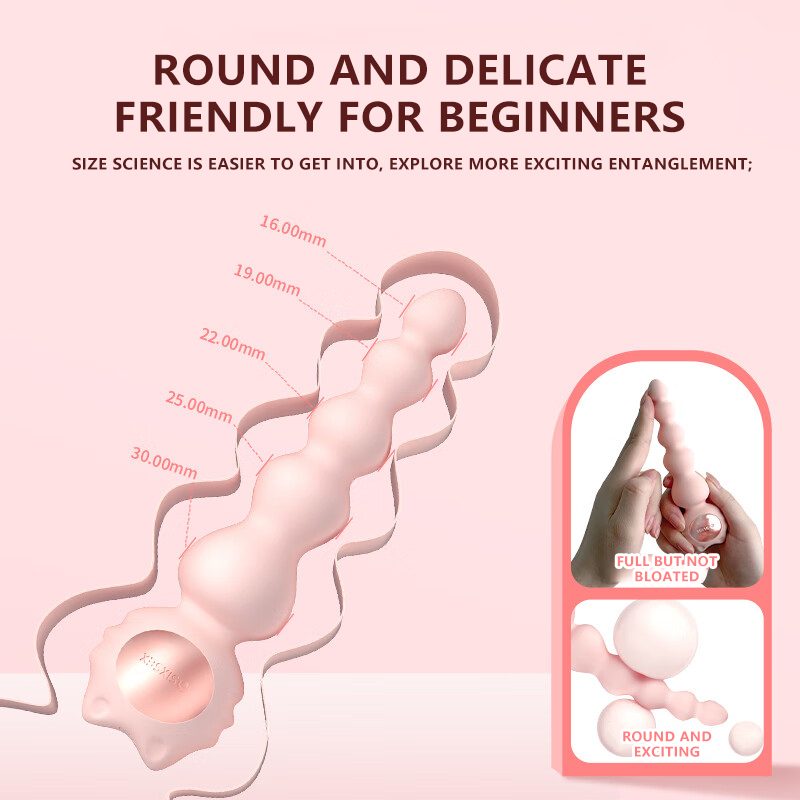 Velora Burst Beads Silicone Massager view 4