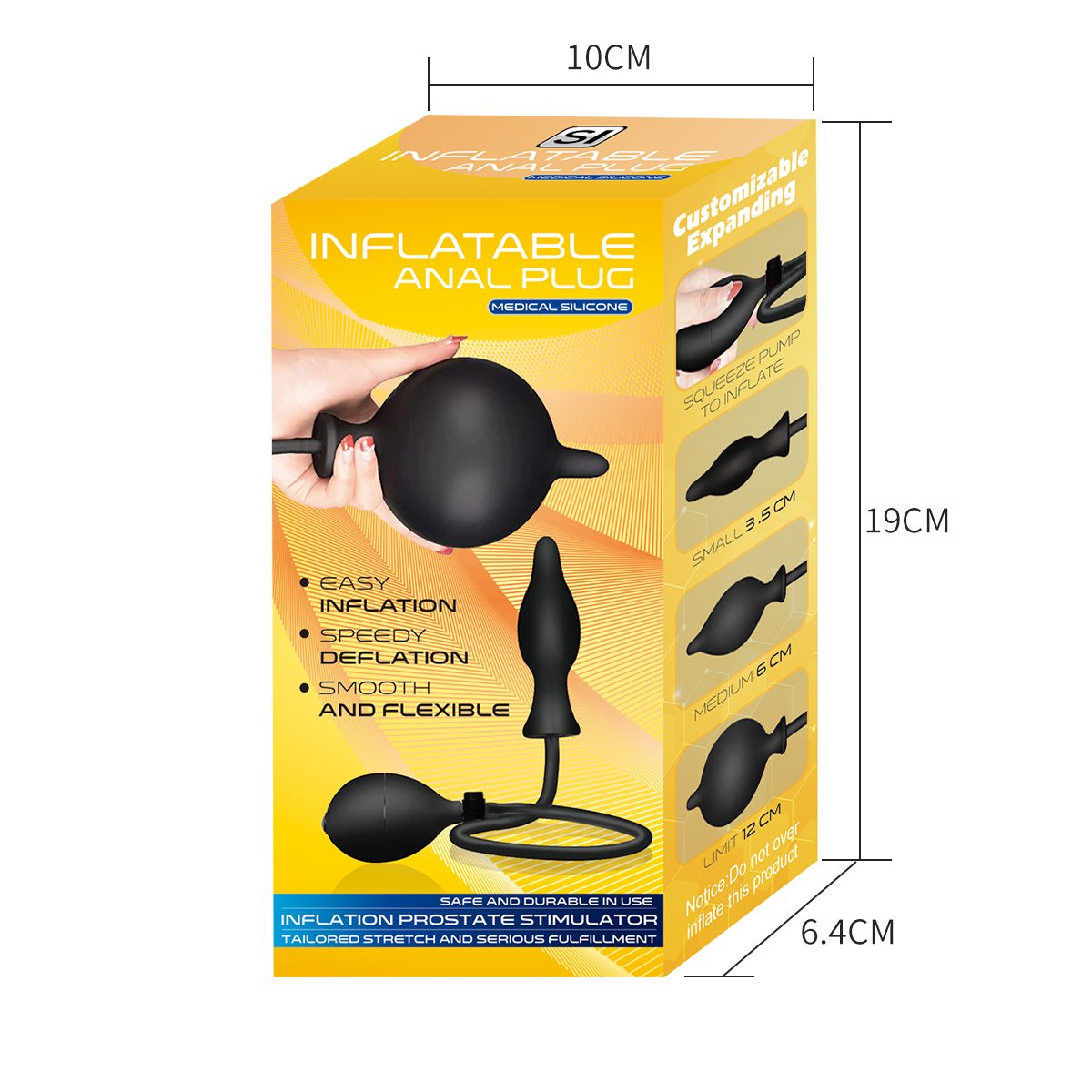 Velora Inflatable Silicone Plug view 6