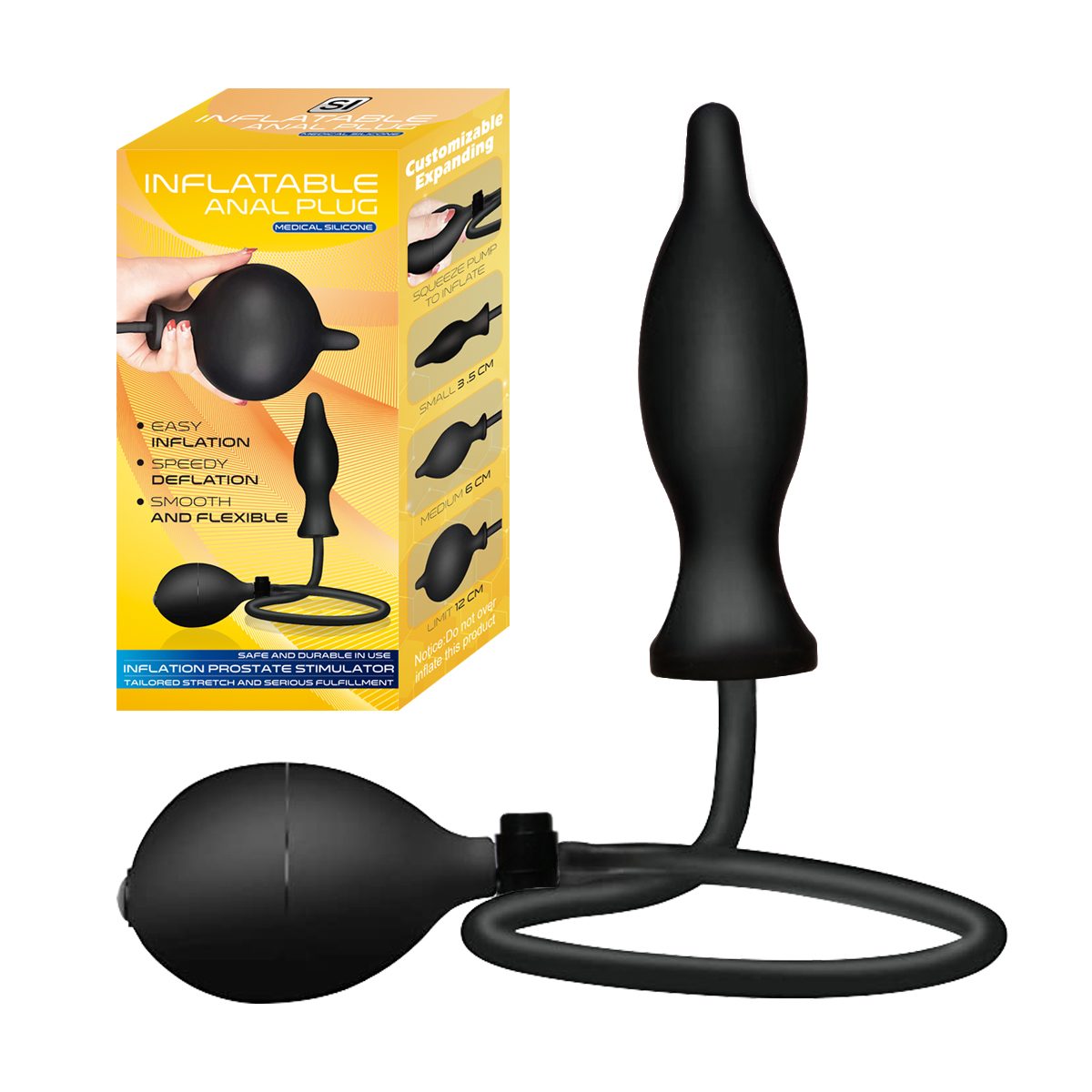Velora Inflatable Silicone Plug view 4