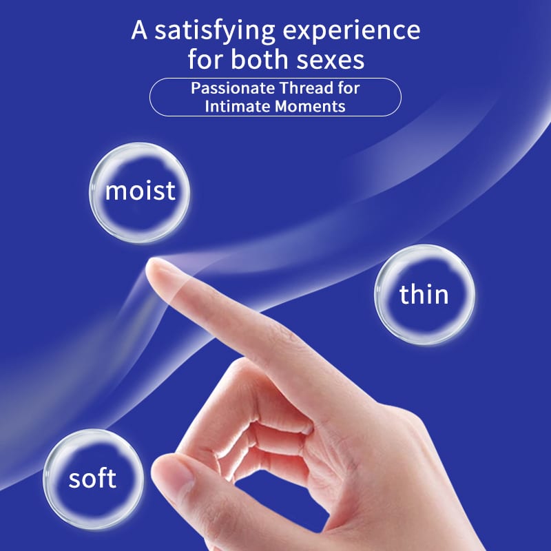 Passion Thread Ribbed Condoms — 10 Pack view 5