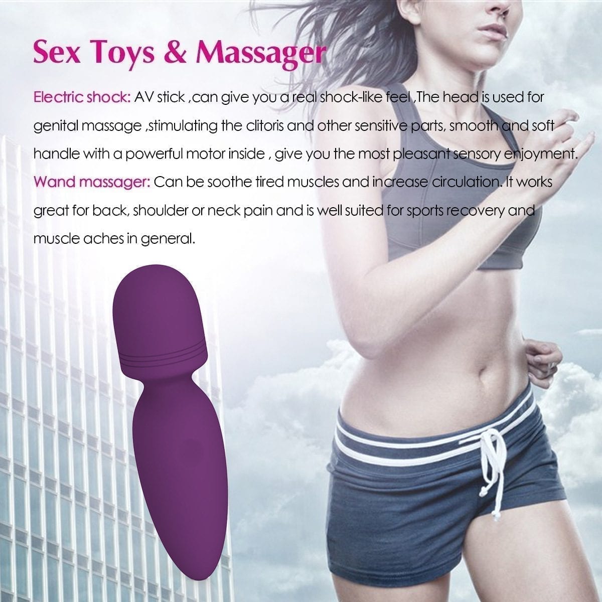 Velora Mini Power Wand Massager view 12