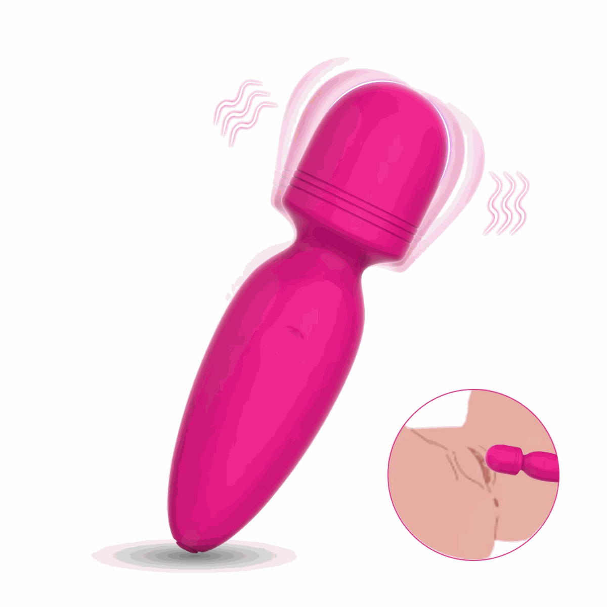 Velora Mini Power Wand Massager view 3