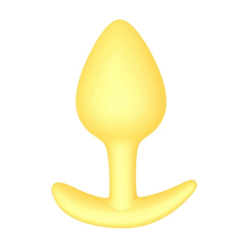 Velora Pastel Silicone Plug — Yellow (Small)