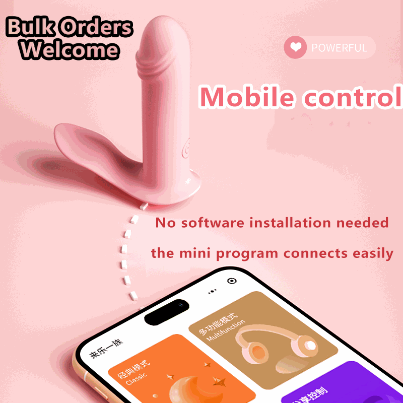 Velora Pink Wearable Thrusting Vibrator view 6