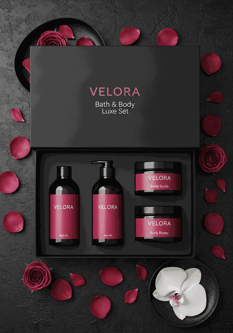 Velora Bath & Body Luxe Set