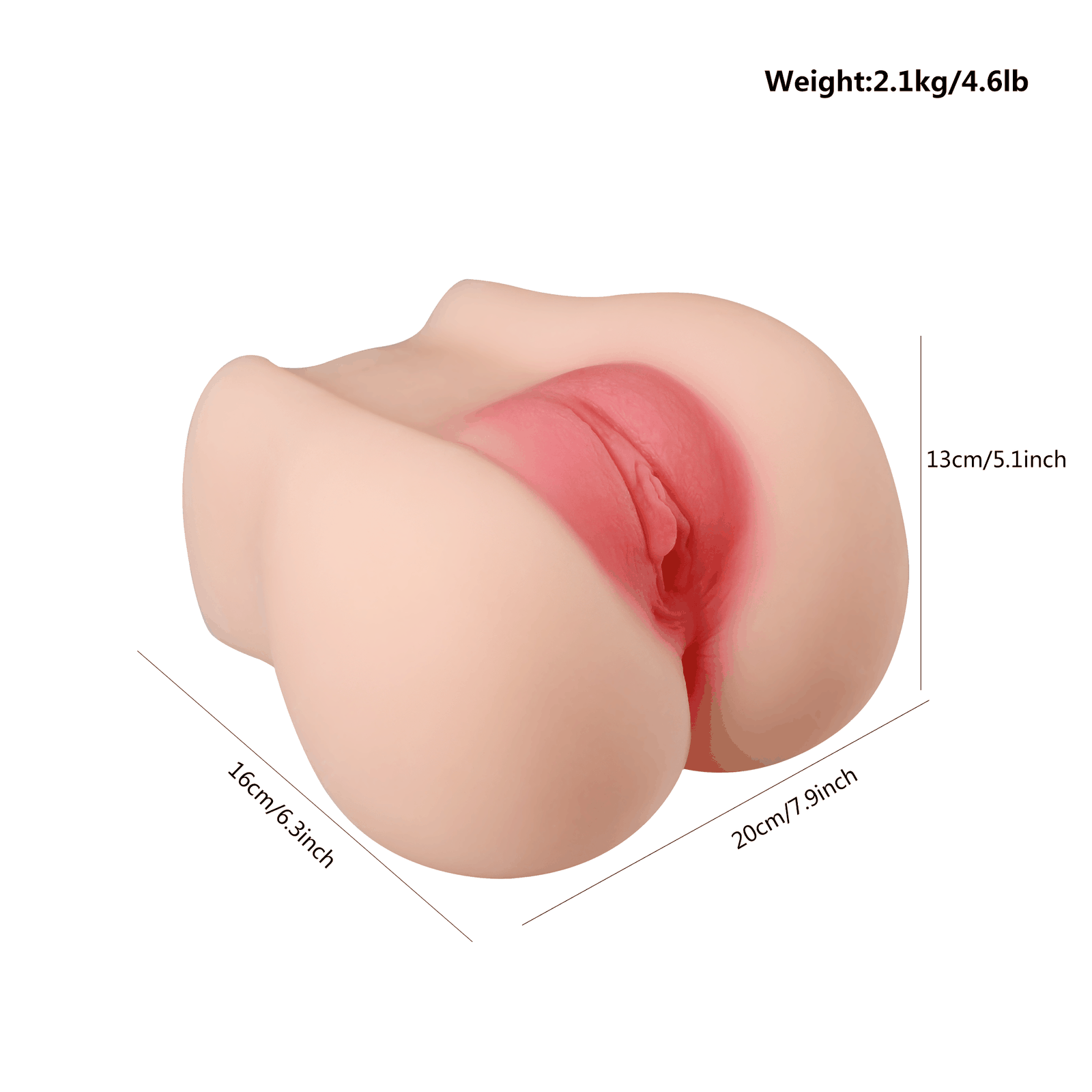 Velora Realistic Pleasure Butt view 3