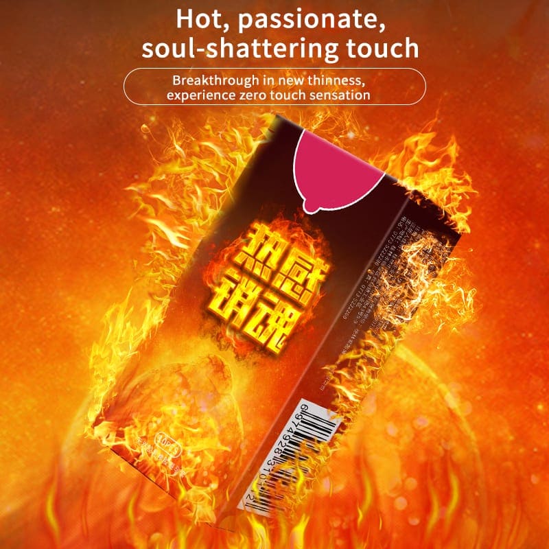 Hot Sensation Soul-Stirring Condoms — 10 Pack view 3