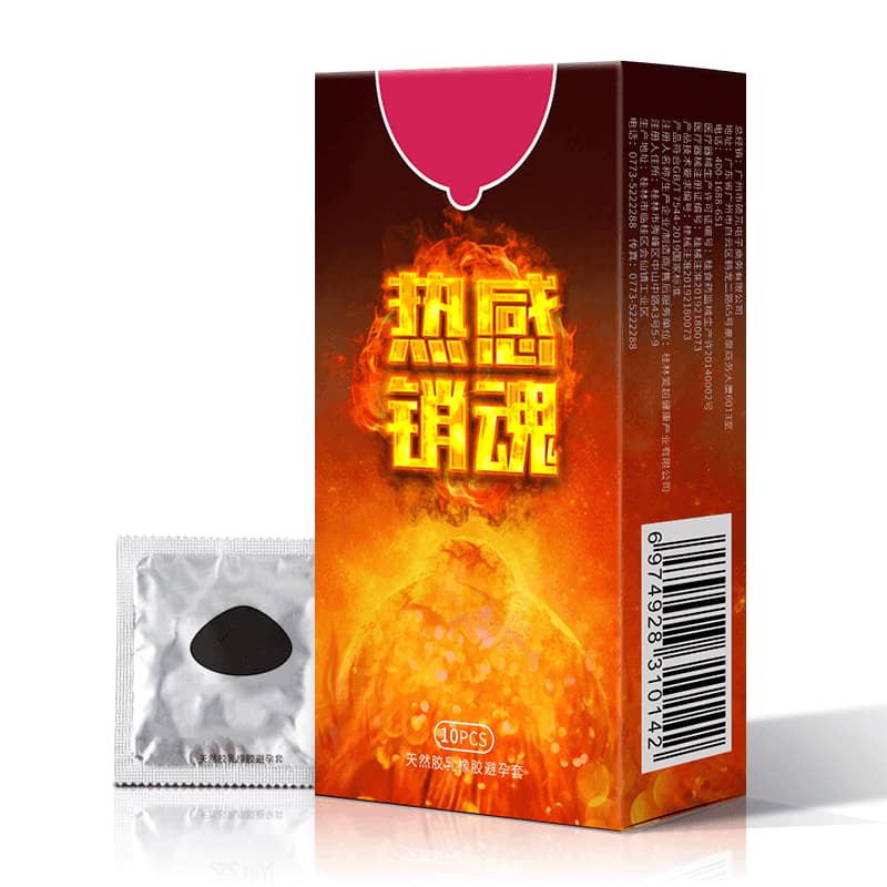 Hot Sensation Soul-Stirring Condoms — 10 Pack