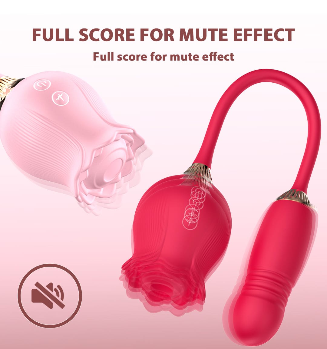 Velora Rose Thrusting Vibrator view 12