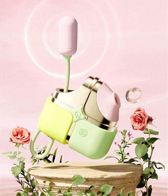 Velora Clover — Dual Stimulation Suction & Vibrating Egg view 3