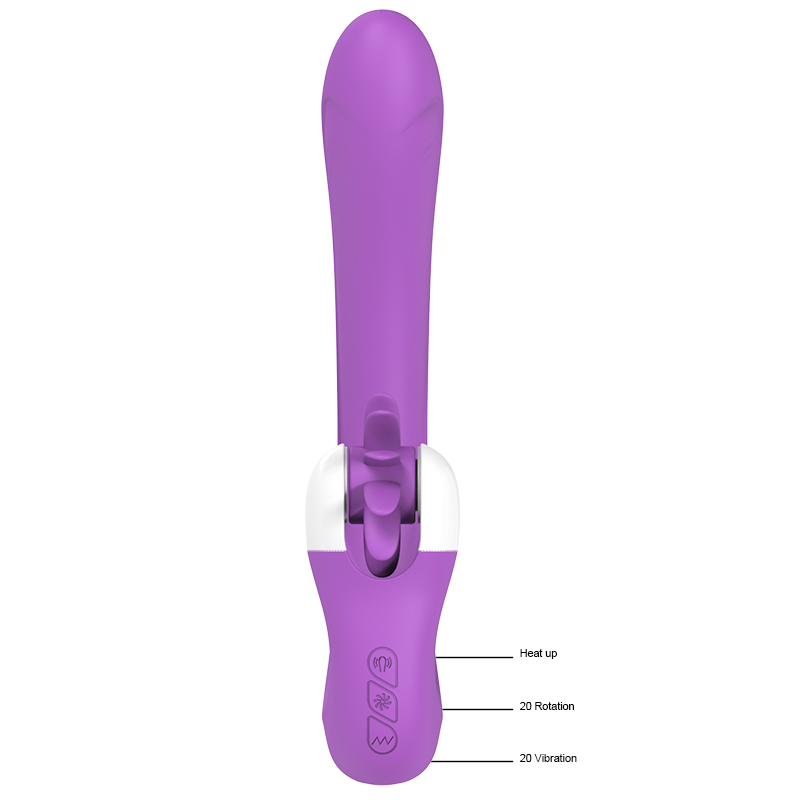 Velora Soleil — Flexible Dual-Stimulation Vibrator with Rotation & Intelligent Heating view 6