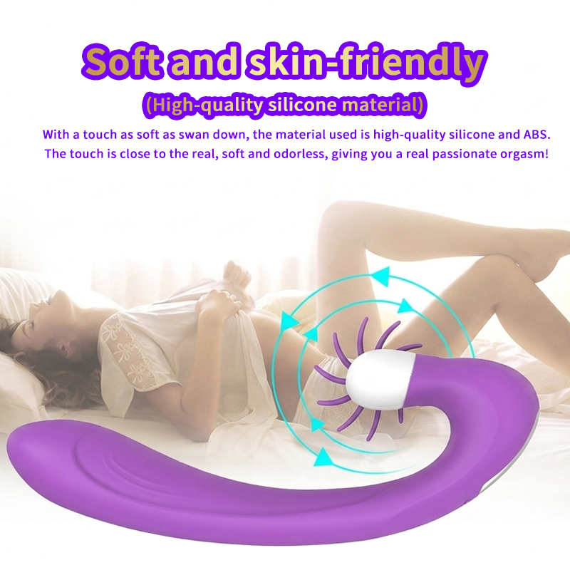 Velora Soleil — Flexible Dual-Stimulation Vibrator with Rotation & Intelligent Heating view 7