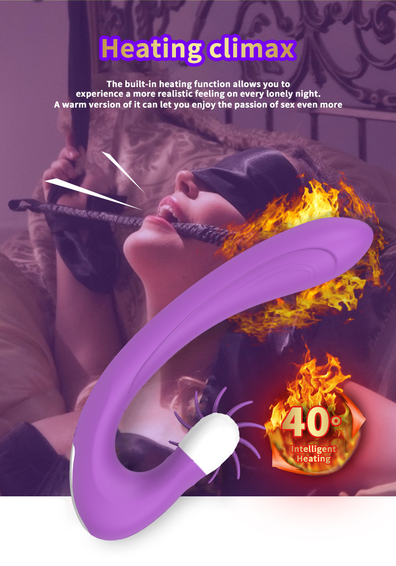 Velora Soleil — Flexible Dual-Stimulation Vibrator with Rotation & Intelligent Heating view 8