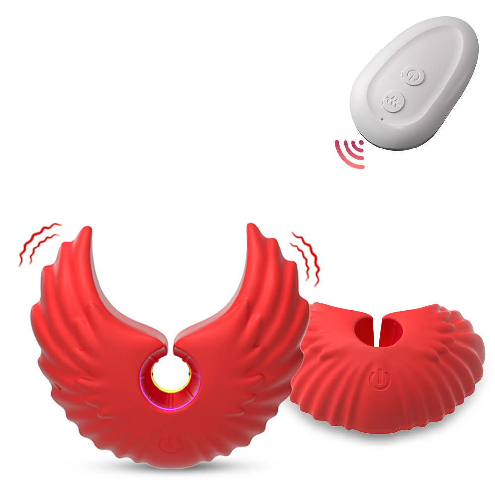 Velora Crest — Wearable Vibrating Nipple Massagers with Wireless Remote (Set of 2) view 5