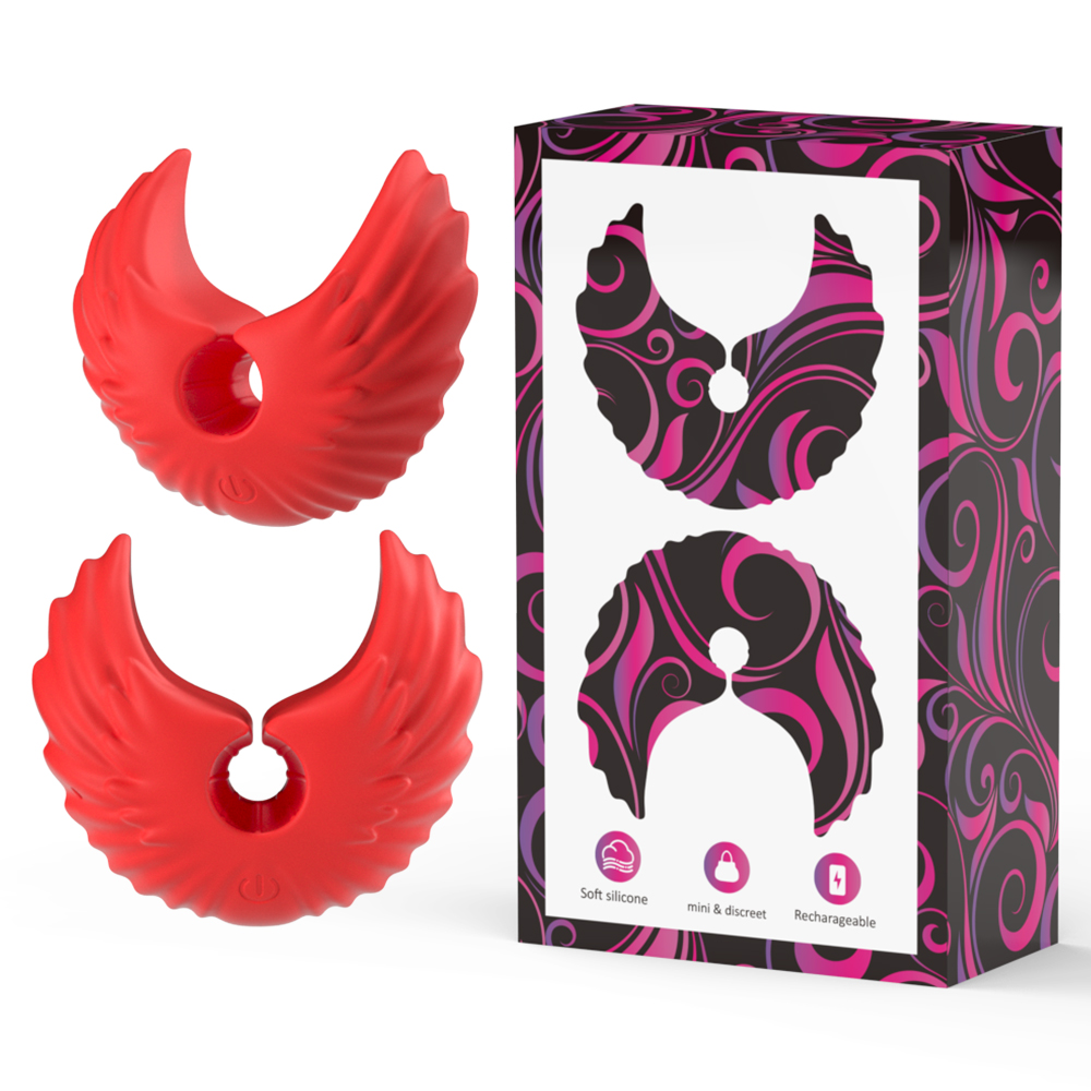 Velora Crest — Wearable Vibrating Nipple Massagers with Wireless Remote (Set of 2) view 7
