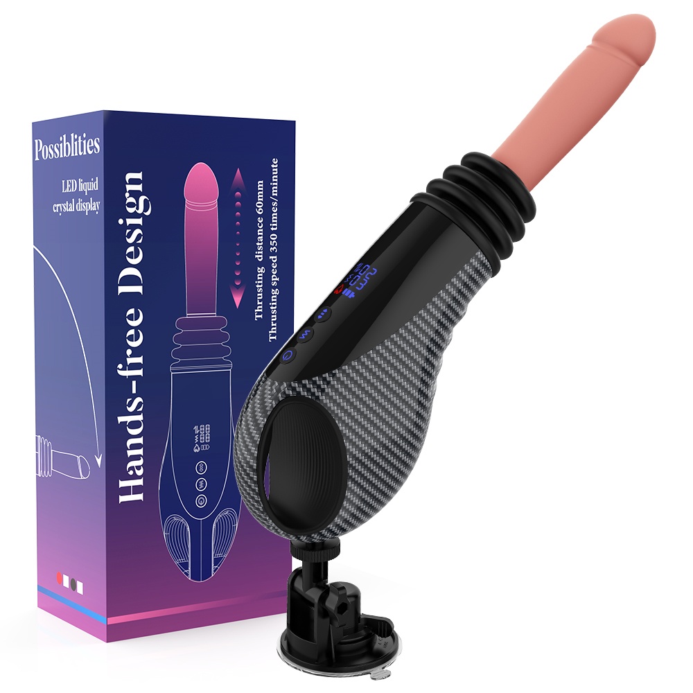 Velora Apex — Hands-Free Thrusting Sex Machine with Heating, Vibration & LED Display view 5