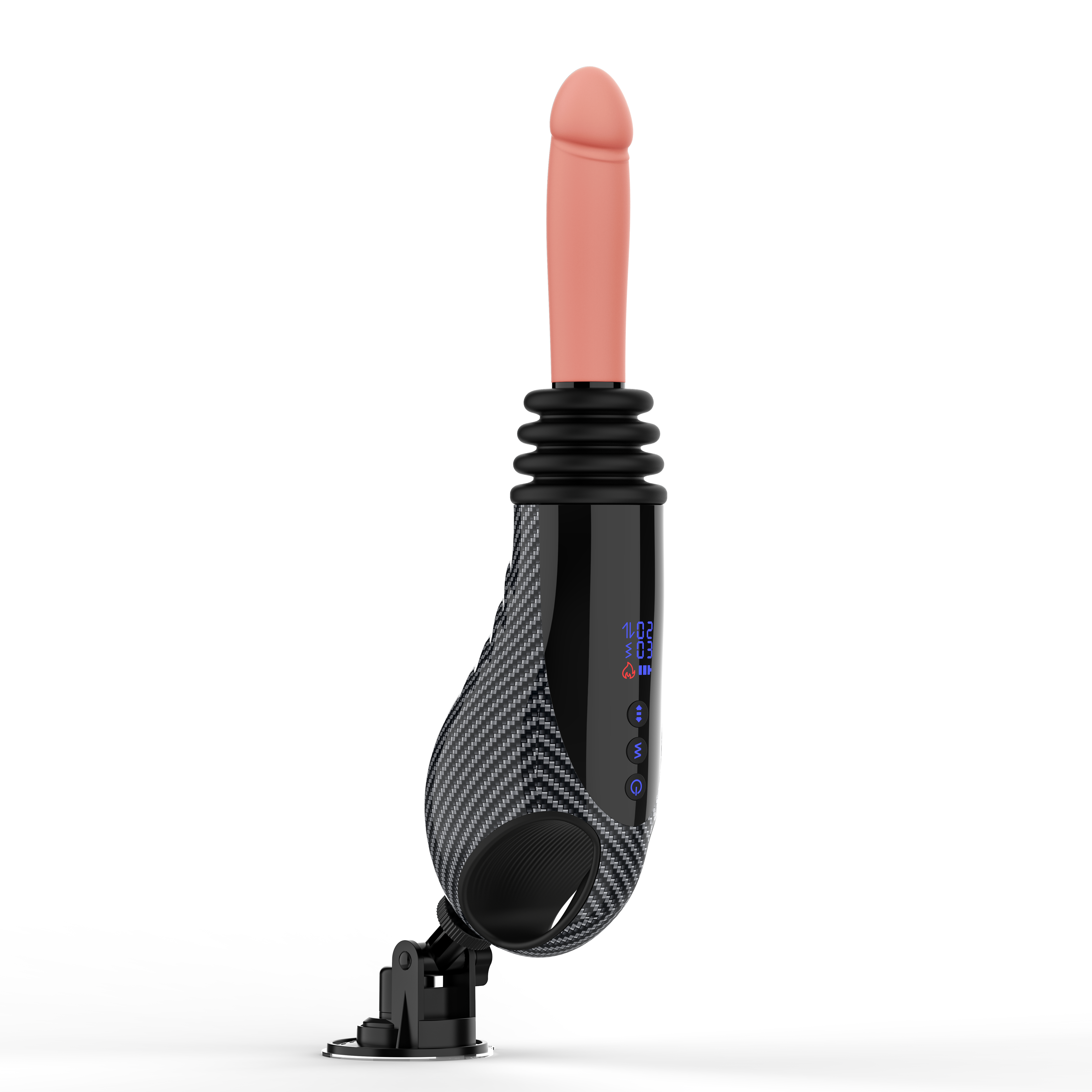 Velora Apex — Hands-Free Thrusting Sex Machine with Heating, Vibration & LED Display view 9
