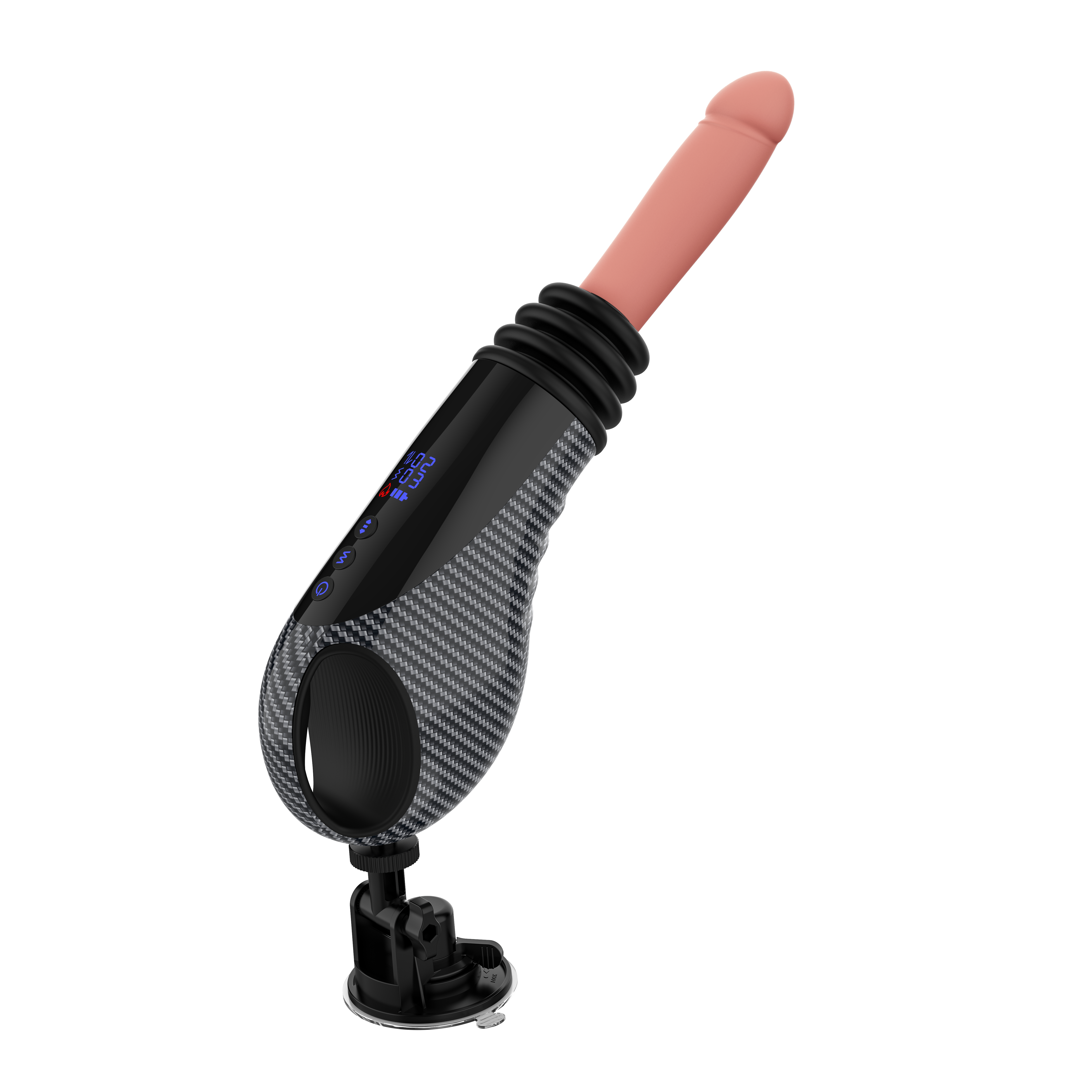 Velora Apex — Hands-Free Thrusting Sex Machine with Heating, Vibration & LED Display view 12