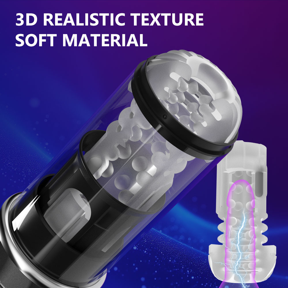 Velora Onyx — Automatic Male Stroker with 10 Vibration, 5 Rotation & 5 Suction Modes view 8