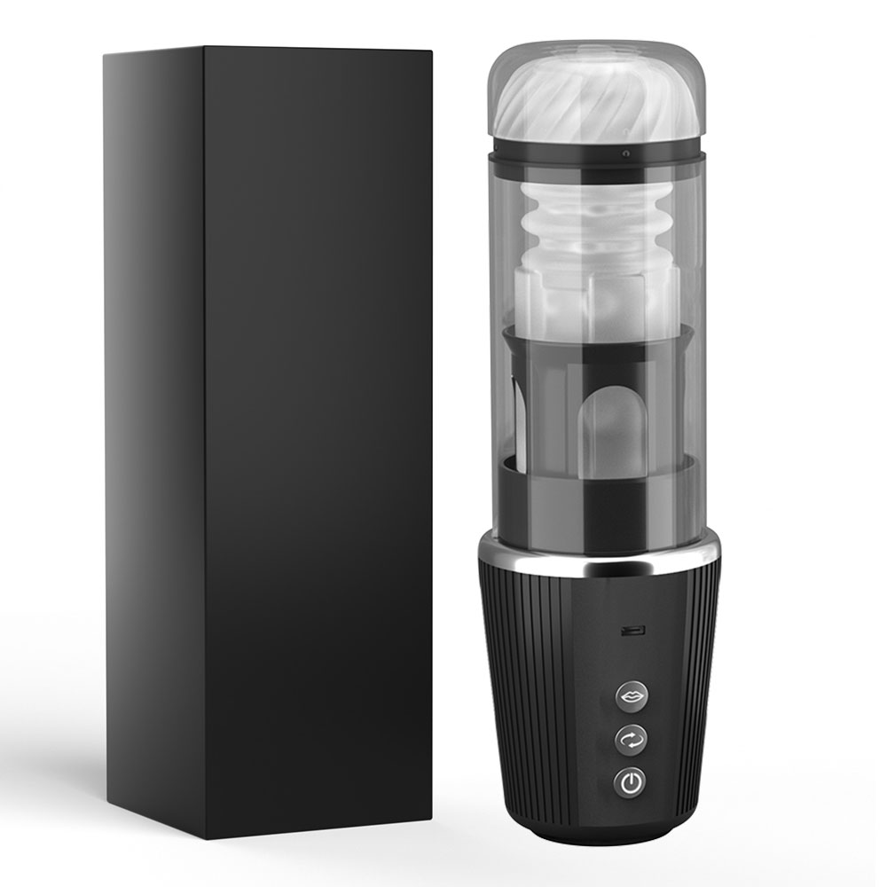 Velora Onyx — Automatic Male Stroker with 10 Vibration, 5 Rotation & 5 Suction Modes view 11