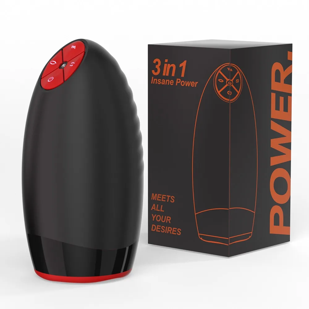 Velora Eclipse — 3-in-1 Automatic Male Stroker with Suction, Vibration & Rotation view 19