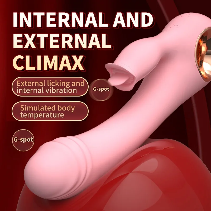 Velora Wand II — Heated G-Spot Rabbit Vibrator with Licking Tongue view 2