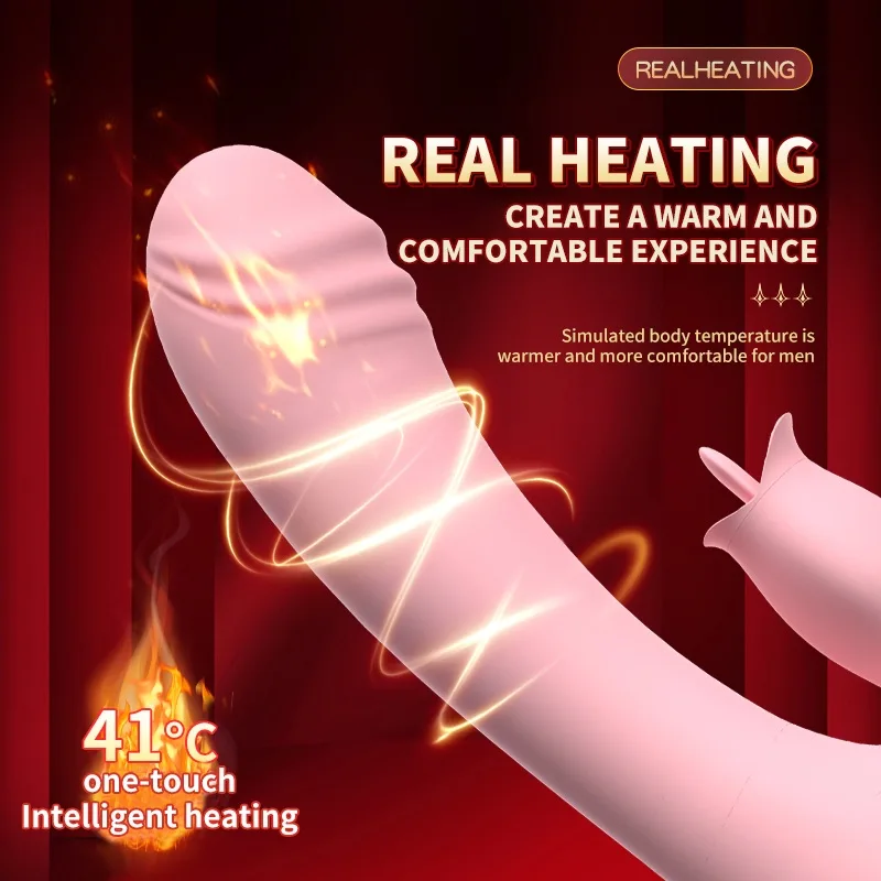 Velora Wand II — Heated G-Spot Rabbit Vibrator with Licking Tongue view 5