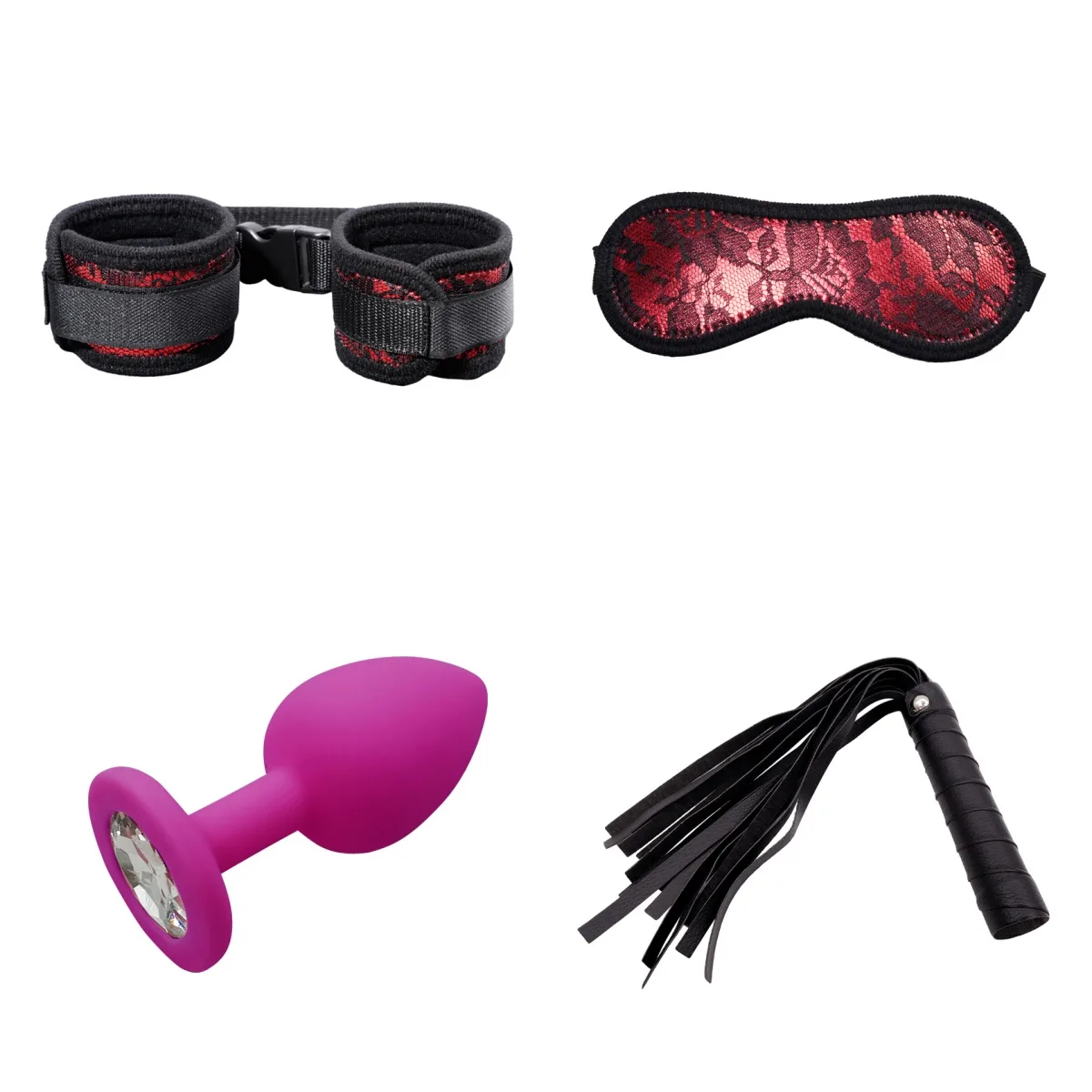 Velora Lace Kit — 4-Piece Couples Bondage Starter Kit