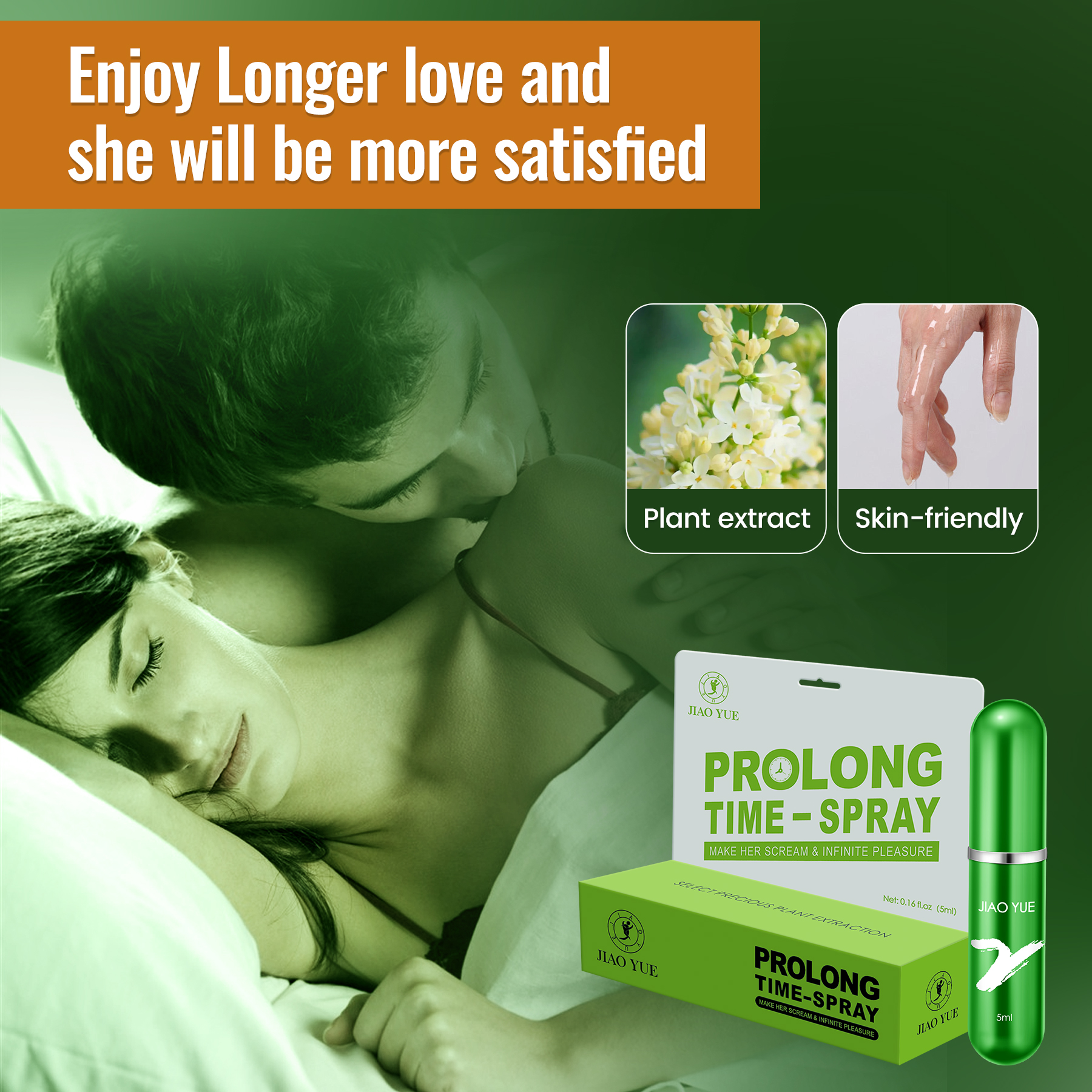 JIAO YUE Prolong Time-Spray